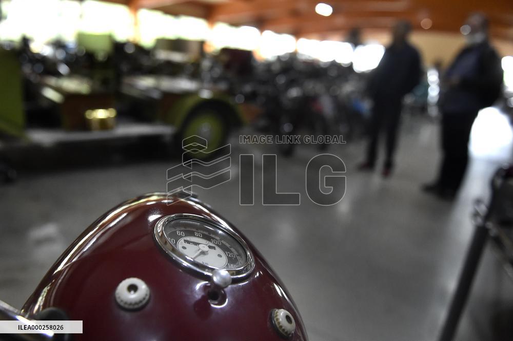 Exhibition of motorcycles JAWA in Oldtimer museum in Koprivnice