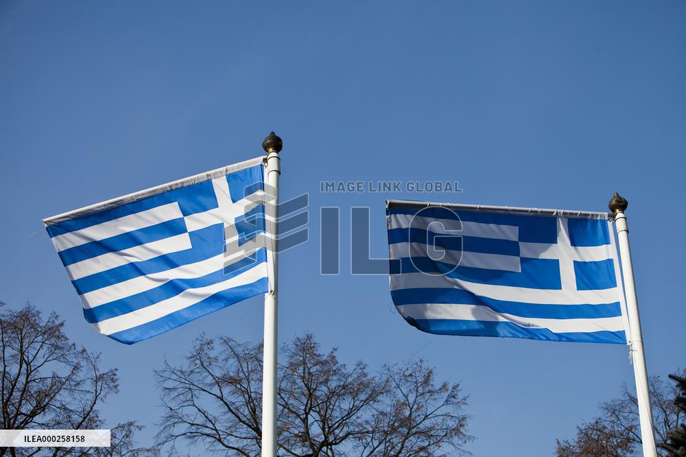 Greece, Greek flag, flags