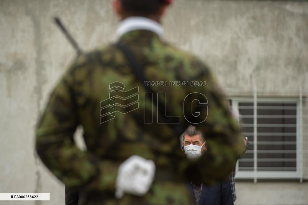 Andrej Babis, 42nd mechanised battalion in Tabor, Czech Army