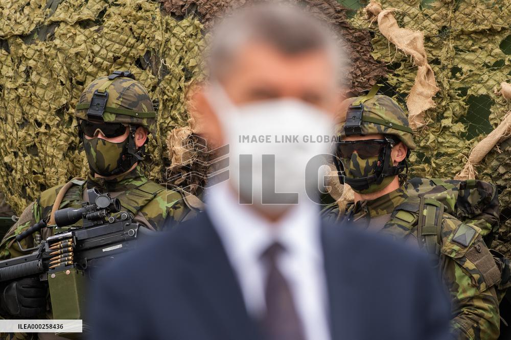 Andrej Babis, 42nd mechanised battalion in Tabor, Czech Army