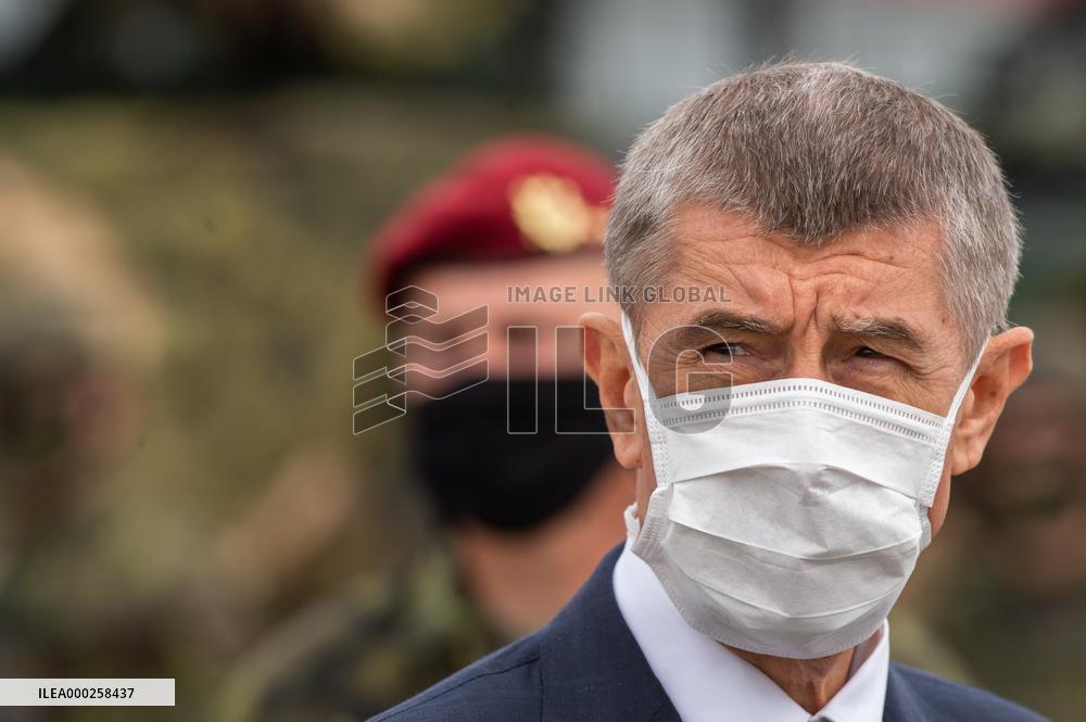 Andrej Babis, 42nd mechanised battalion in Tabor, Czech Army