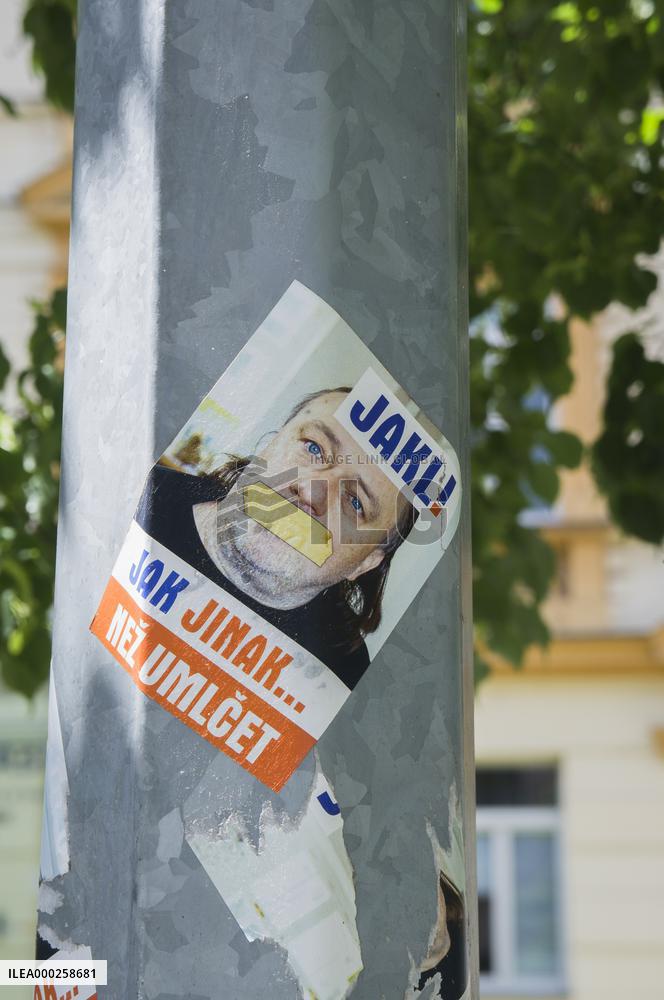 pre-election campaign sticker Ladislav Jakl, Senate elections 2018