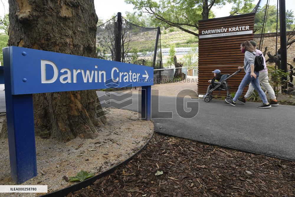 Darwin Crater, exhibition of Tasmanian and Australian fauna, Prague zoo