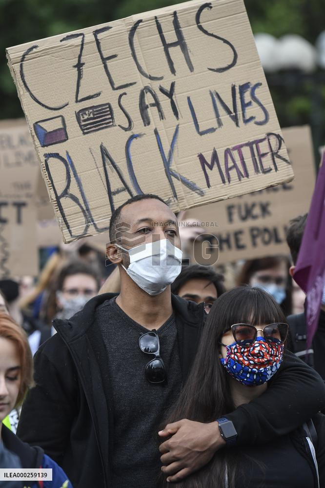 demonstration against the police violence and racism in the USA was held in Prague