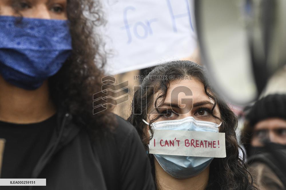 demonstration against the police violence and racism in the USA was held in Prague