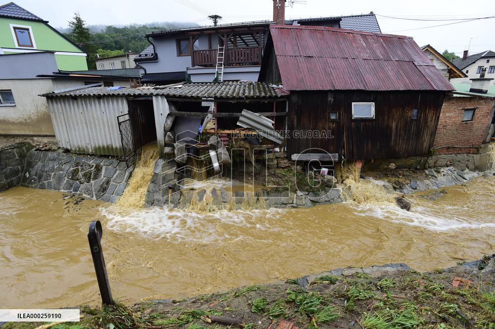 Sumvald, local flood