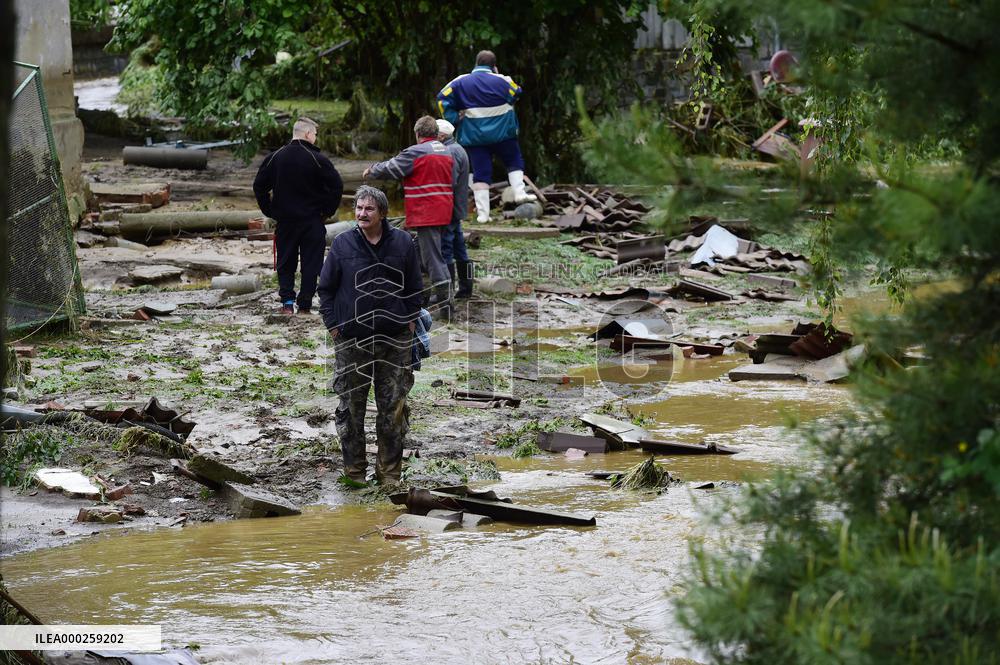 Sumvald, local flood