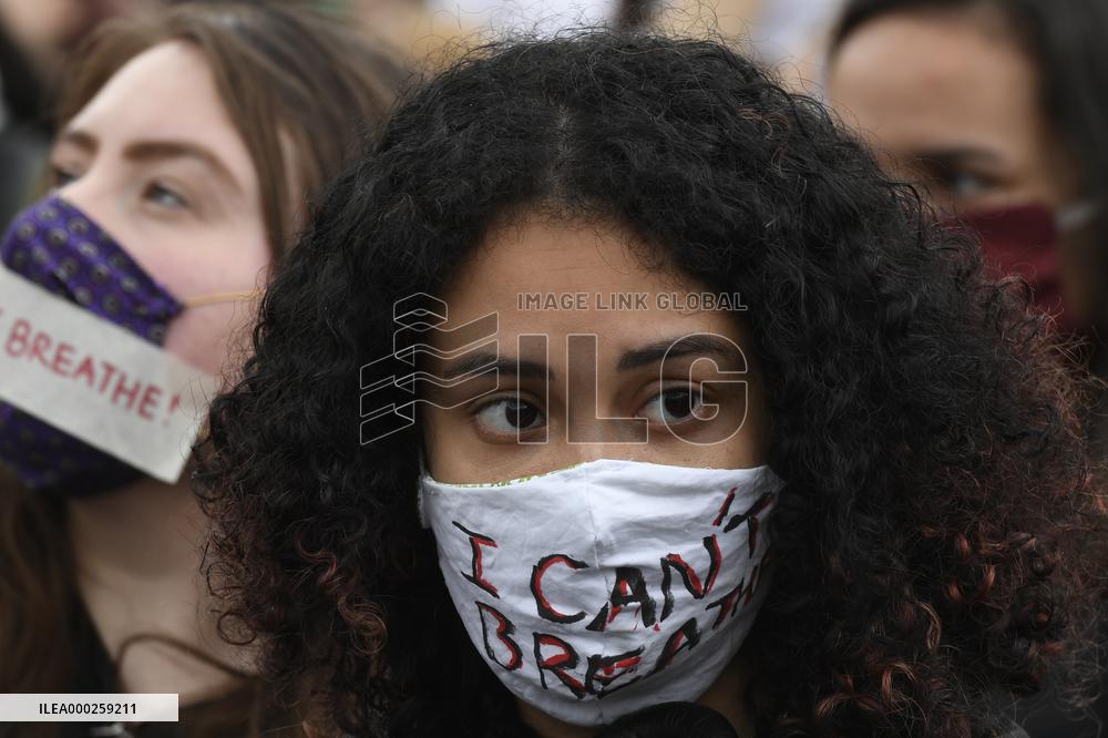 demonstration against the police violence and racism in the USA was held in Prague