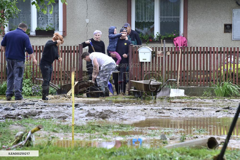 Sumvald, local flood