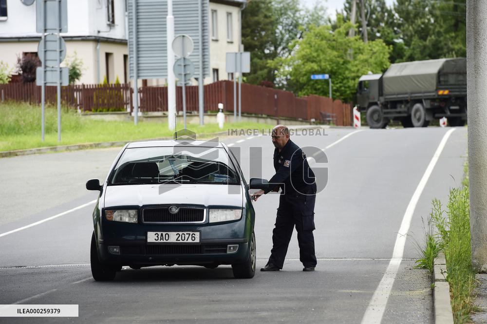 Zlate Hory - Konradow border crossing between the Czech Republic and Poland