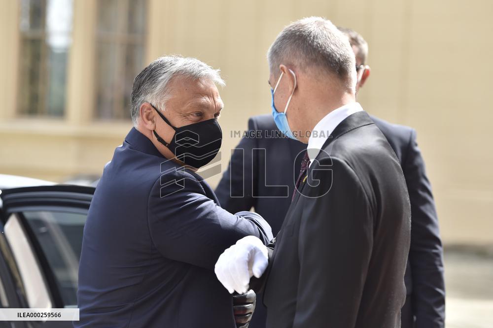 Andrej Babis, Viktor Orban, Meeting of Czech, Hungarian, Polish and Slovak (V4) prime ministers