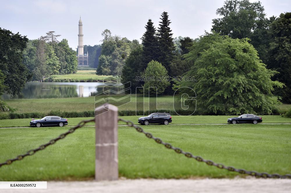 Lednice chateau, Meeting of Czech, Hungarian, Polish and Slovak (V4) prime ministers