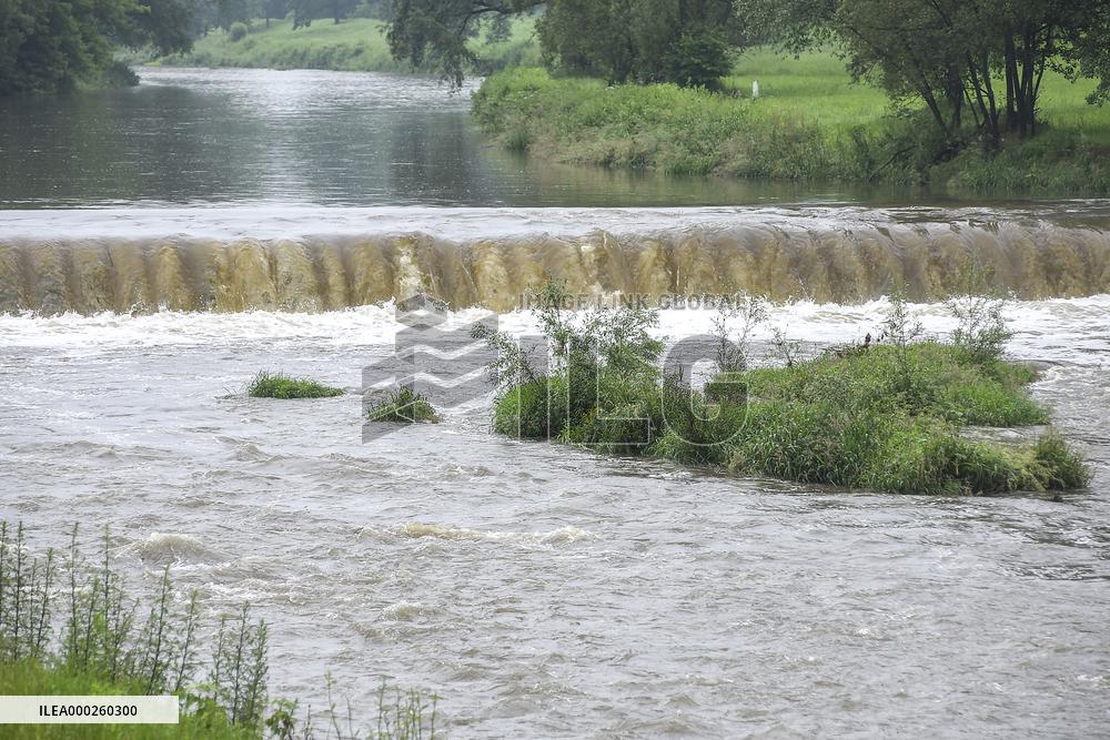 River Olse in Karvina