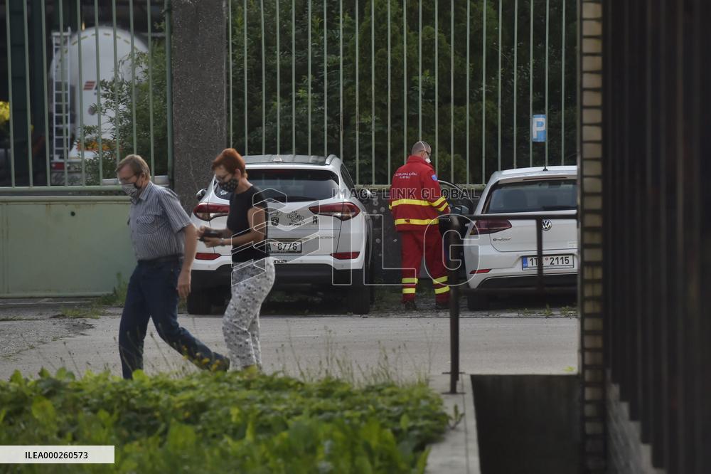 The CSM-North coal mine of the OKD company in Stonava, Blanket testing, coronavirus, COVID-19