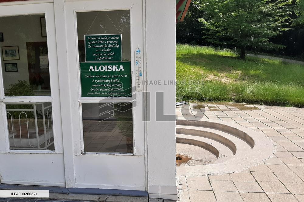Mineral spring Aloiska in Luhacovice Spa