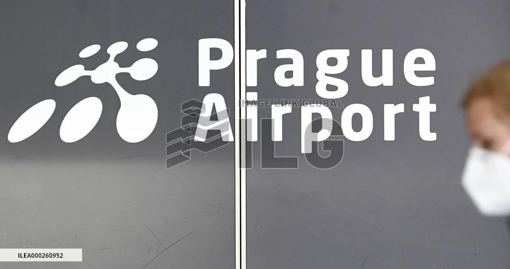 Prague airport Letiste Praha, Vaclav Havel Airport, tourist, passengers