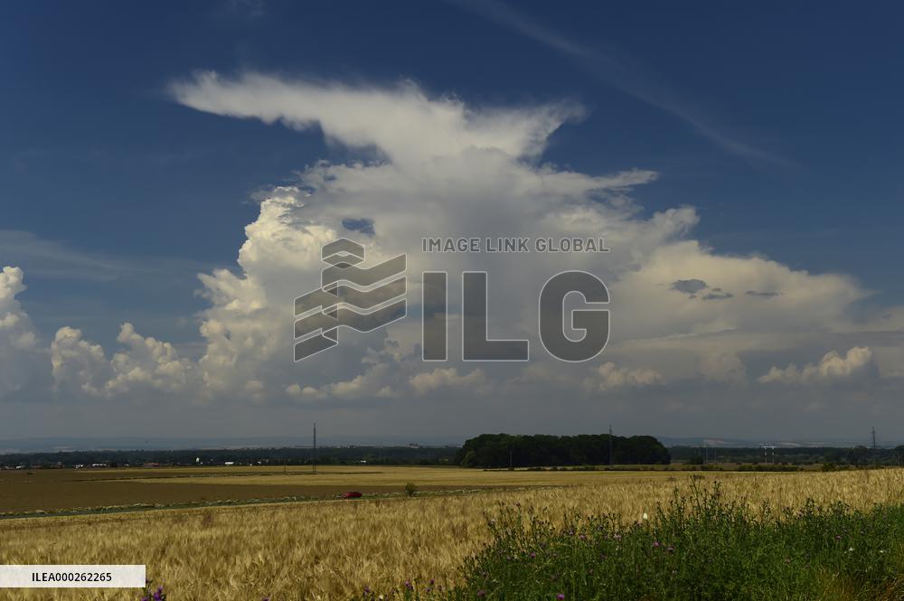 cumulus clouds, storm clouds, cloud, sky