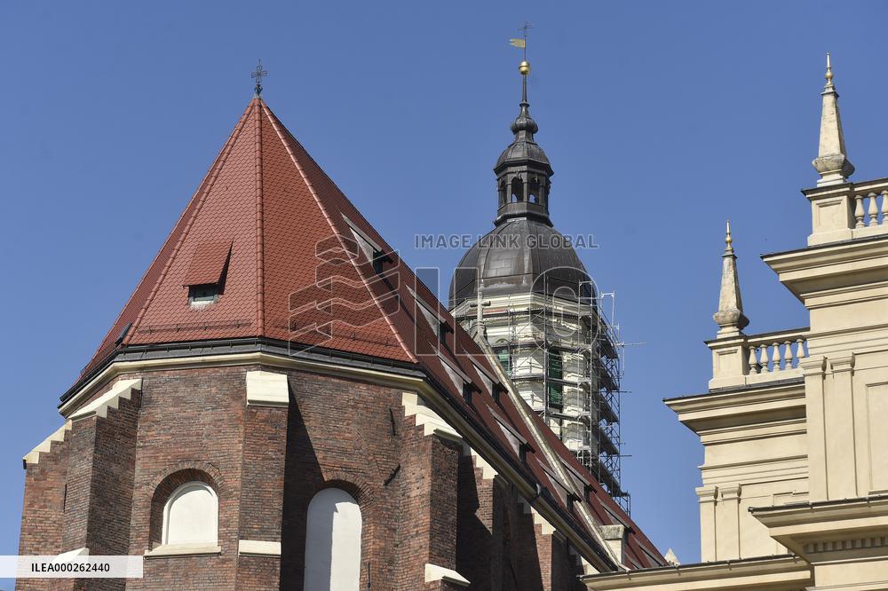 Our Lady of the Assumption Co-Cathedral in Opava, repairs, repair