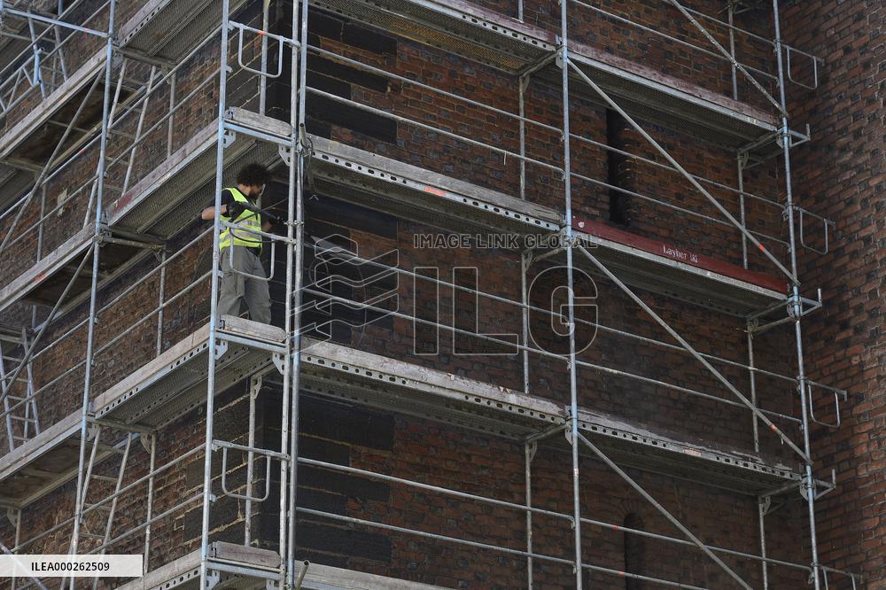 Our Lady of the Assumption Co-Cathedral in Opava, repairs, repair