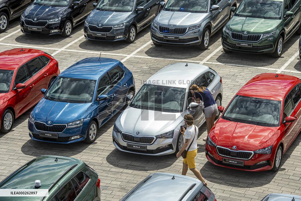 cars by Skoda Auto for Czech Interior Ministry