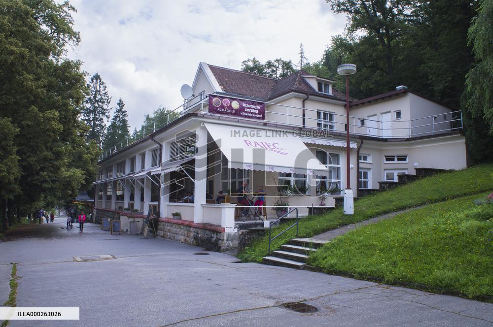 the Theatre Cafe and Restaurant, Luhacovice