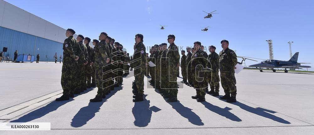 22nd helicopter air base, 80th anniversary of creation of 311th Czechoslovak RAF Bombing Squadron