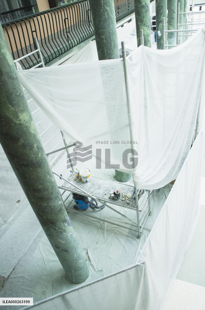 Vincentka Hall with mineral spring in Luhacovice Spa