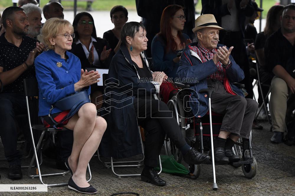 Roma Holocaust victims commemorative event at Namesti Miru