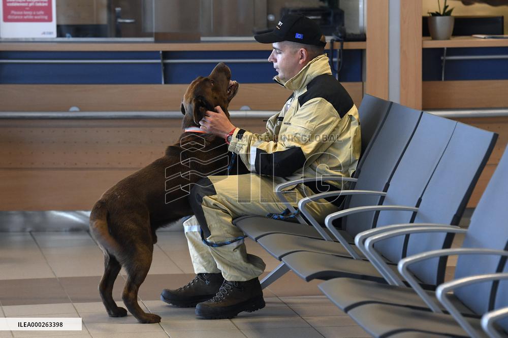 Czech rescuers special Urban Search and Rescue (USAR) team to Beirut