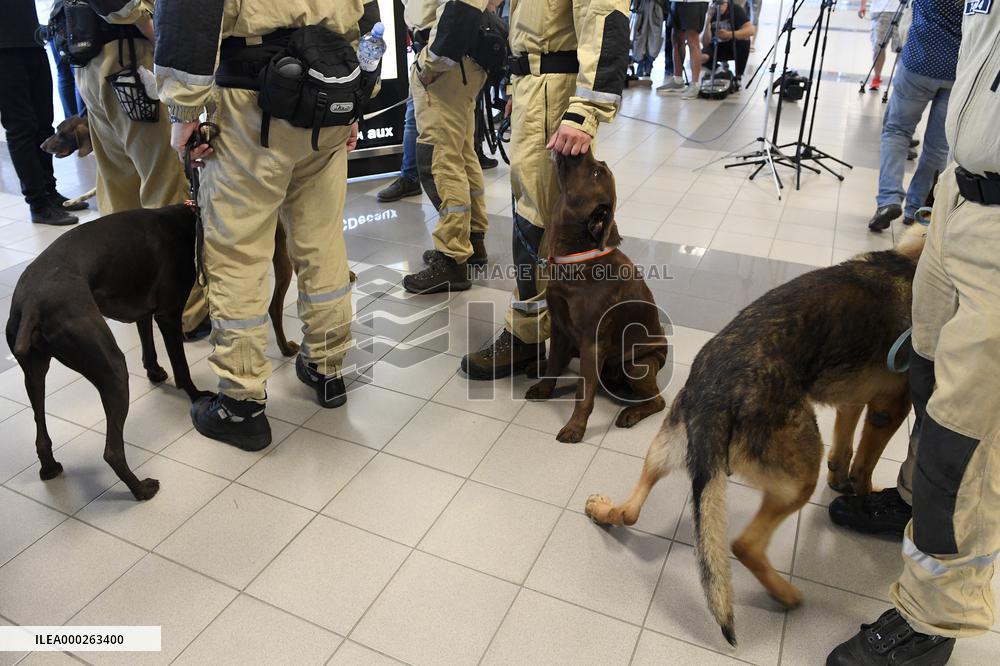 Czech rescuers special Urban Search and Rescue (USAR) team to Beirut