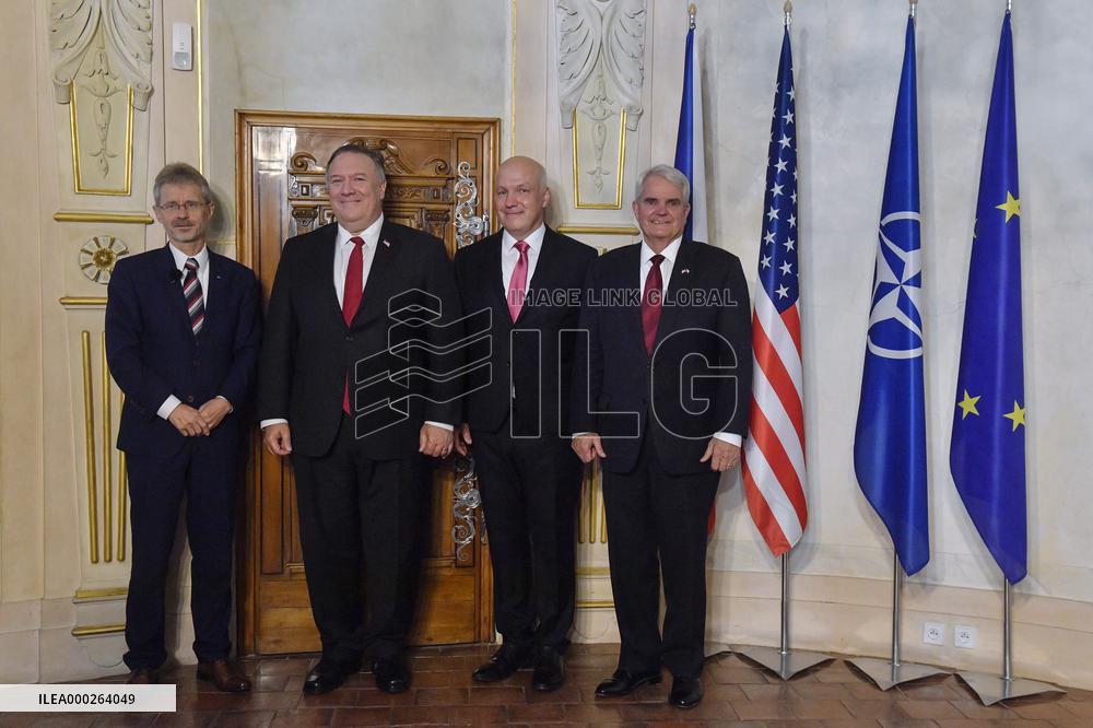 Milos Vystril, Mike Pompeo, Pavel Fischer, Stephen B, King