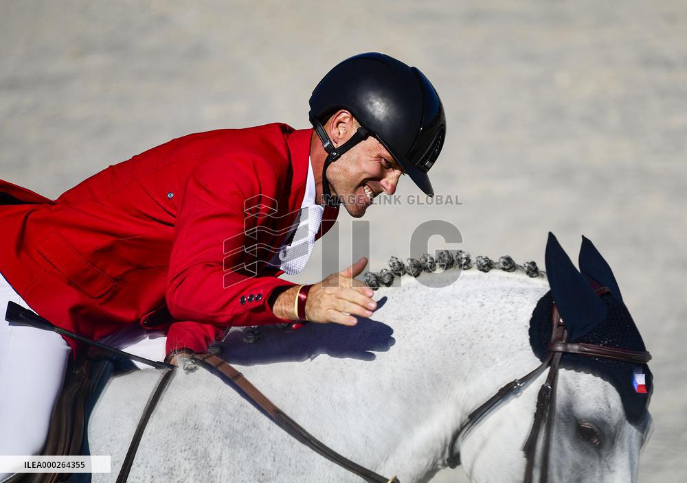 Ondrej Zvara and horse Cento Lano