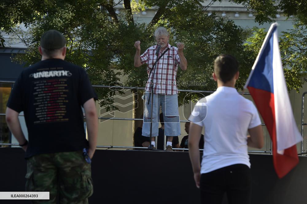 event in remembrance of the Soviet-led invasion of Czechoslovakia in 1968