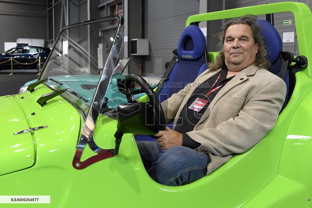 electric car Kaipan 415 for drivers from 15 years of age, Autoshow Prague, Michal Hradsky