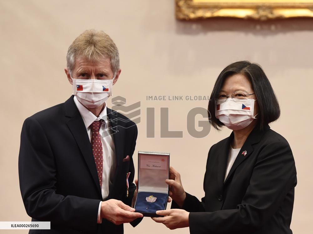 Milos Vystrcil, Tsai Ing-wen, Taiwan