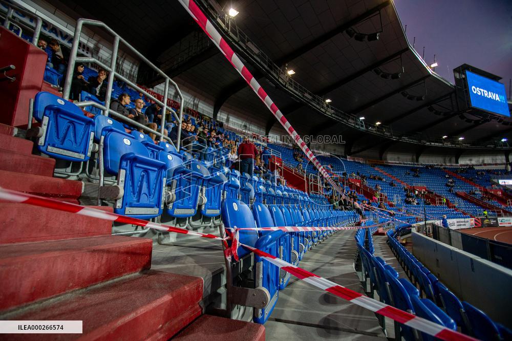 Golden Spike Ostrava, tribune, spectators