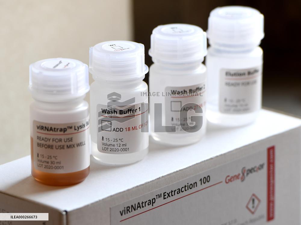 sets for diagnostics of COVID-19 and other viral diseases, influenza A vs B, , viRNAtrap Extraction 100, test