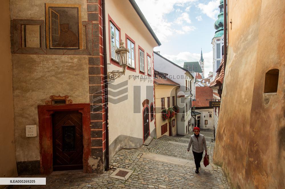 Cesky Krumlov, tourism, coronavirus