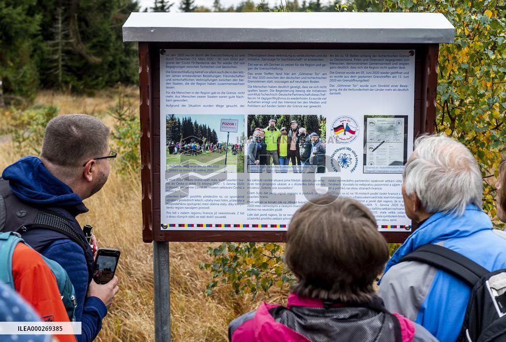 Klinska brana tourist border crossing, Czech-German Partnership Club