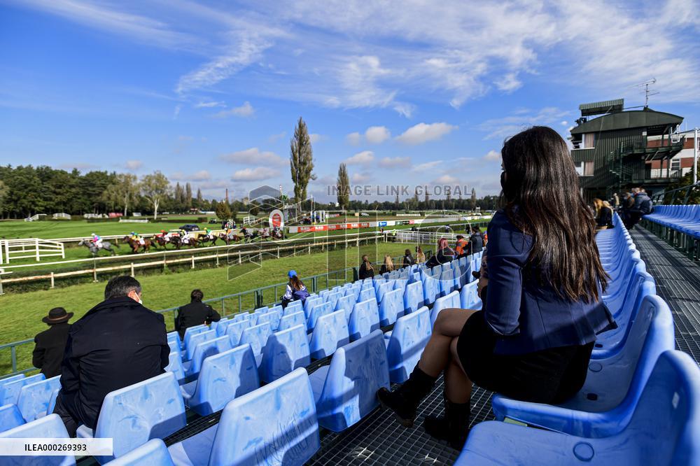the 130th Grand Pardubice Steeplechase in Pardubice