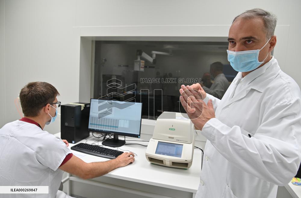 St. Anneｴs University Hospital, new laboratory, epidemic, pandemic, coronavirus