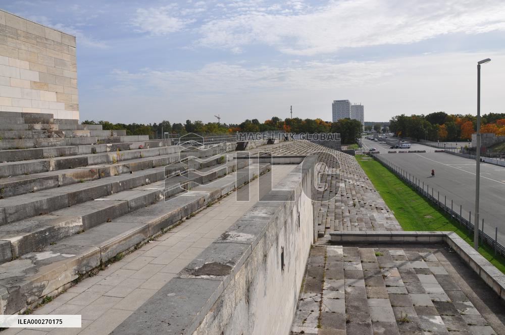 The Zeppelin Field and Tribune Stand, Nazi Rally Grounds, Nuremberg, NSDAP