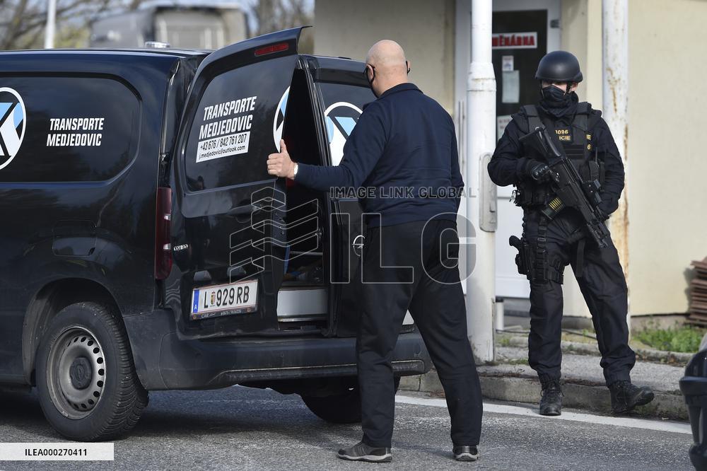 police control, borders, terrorism, Mikulov-Drasenhofen