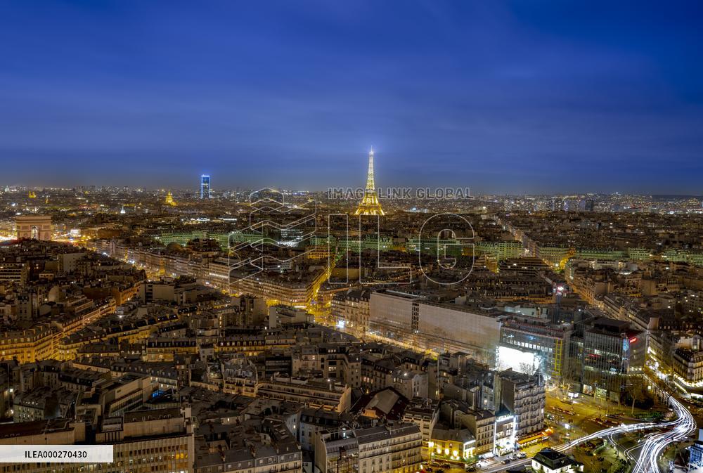 Tour Eiffel, Paris city, Arc de Triomphe, Champs-Elysees, The Eiffel Tower