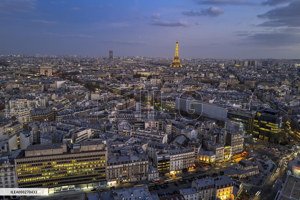 Tour Eiffel, Paris city, Arc de Triomphe, Champs-Elysees, The Eiffel Tower
