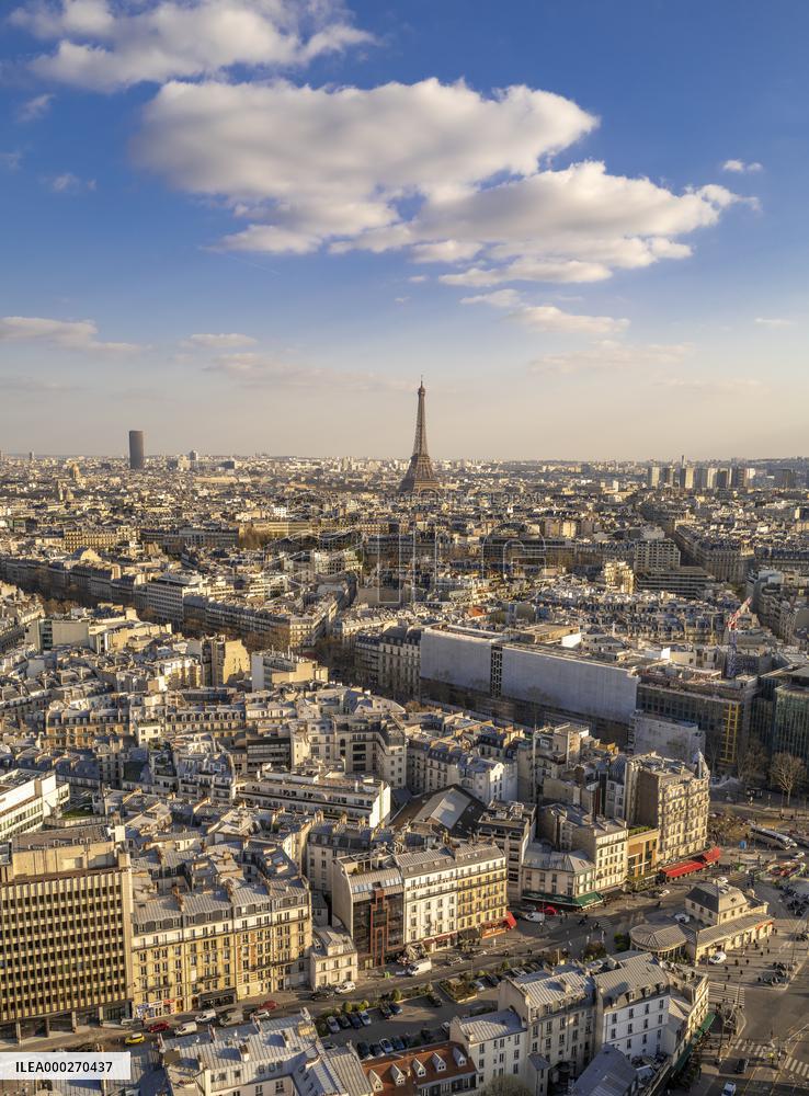 Tour Eiffel, Paris city, Champs-Elysees, The Eiffel Tower