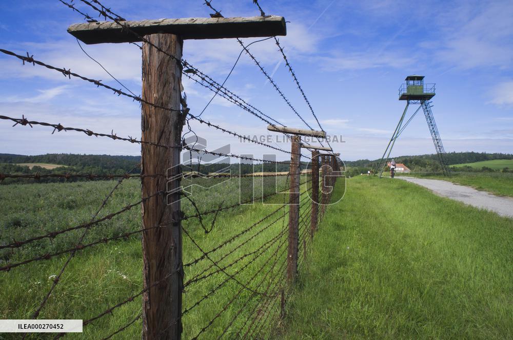 The Iron Curtain monument, memorial
