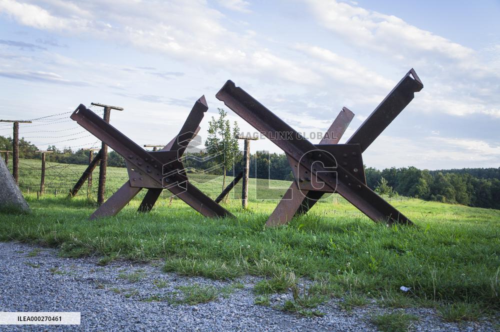 The Iron Curtain monument, memorial