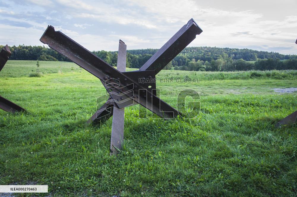 The Iron Curtain monument, memorial