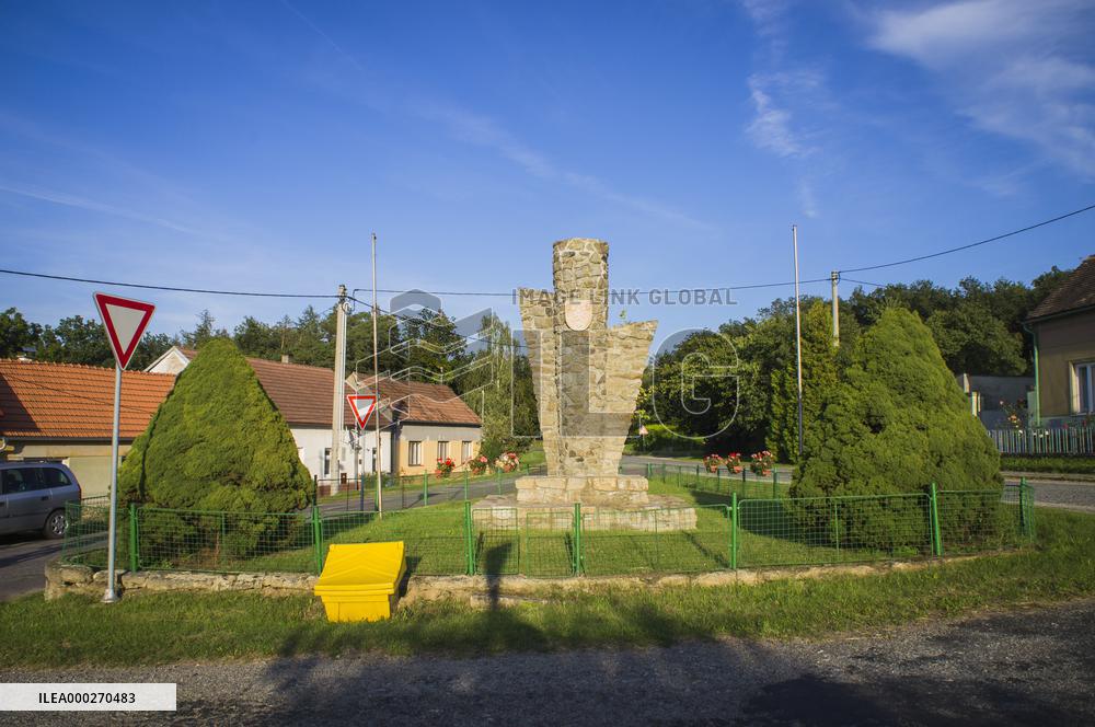 The Liberation Monument to mark the end of World War II.